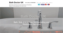 Desktop Screenshot of bath-doctor-uk.co.uk