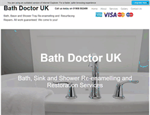 Tablet Screenshot of bath-doctor-uk.co.uk